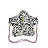 Women'S Backpacks Leopard Print Star-Shaped Elements, Versatile Backpack with Dual Shoulder Straps for Daily Casual Outings, Travel, Shopping