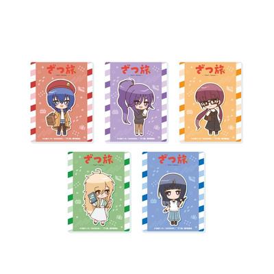 TV Anime "That's Journey" 02 [POP Art Illustration] Acrylic Card Complete Set (Box of 5)