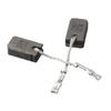 2pcs Carbon Brushes Replace Part For 1607000V37 Carbon Brush For Angle Grinder GWS 12-125 E64 6*10*16mm Repair Accessories
