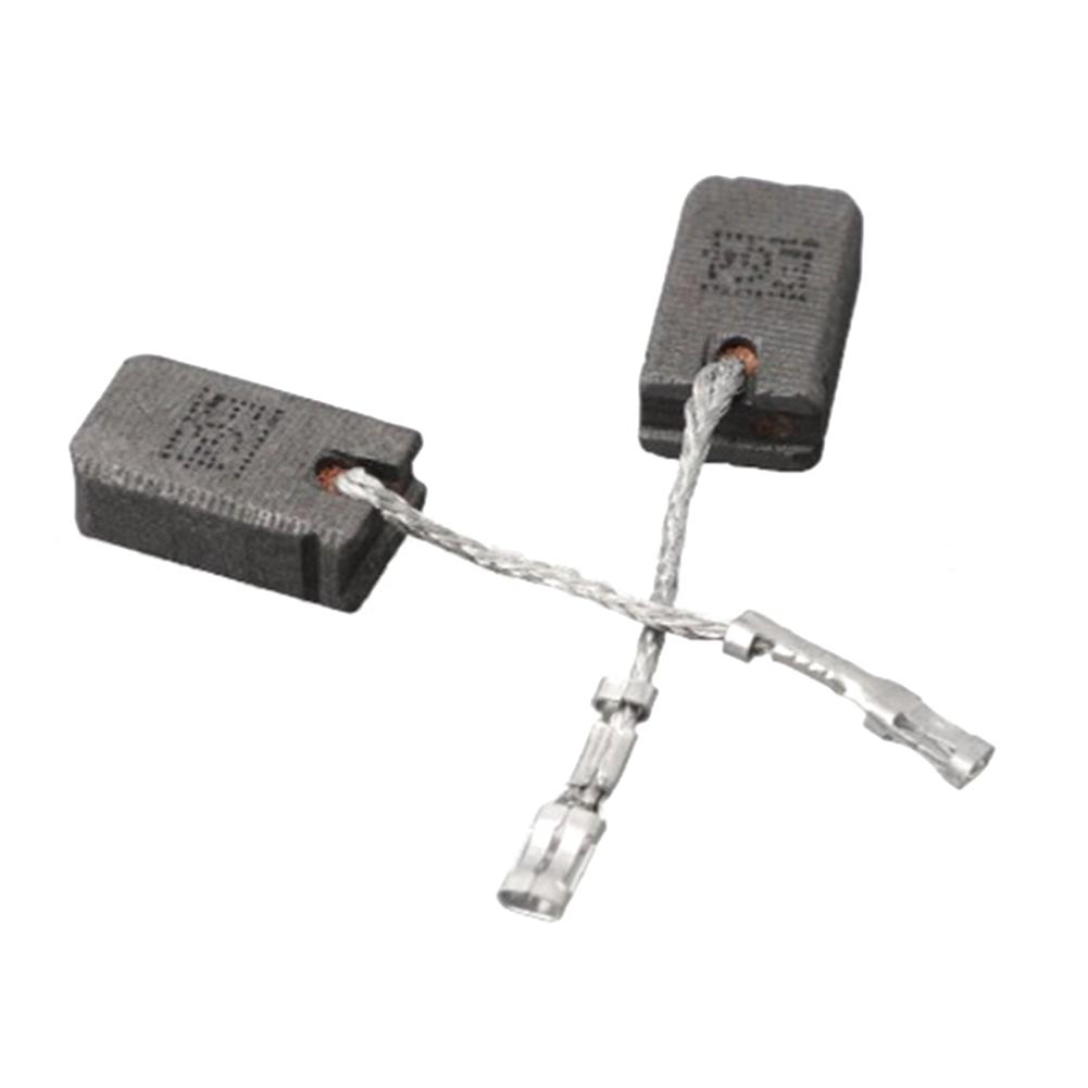 2pcs Carbon Brushes Replace Part For 1607000V37 Carbon Brush For Angle Grinder GWS 12-125 E64 6*10*16mm Repair Accessories