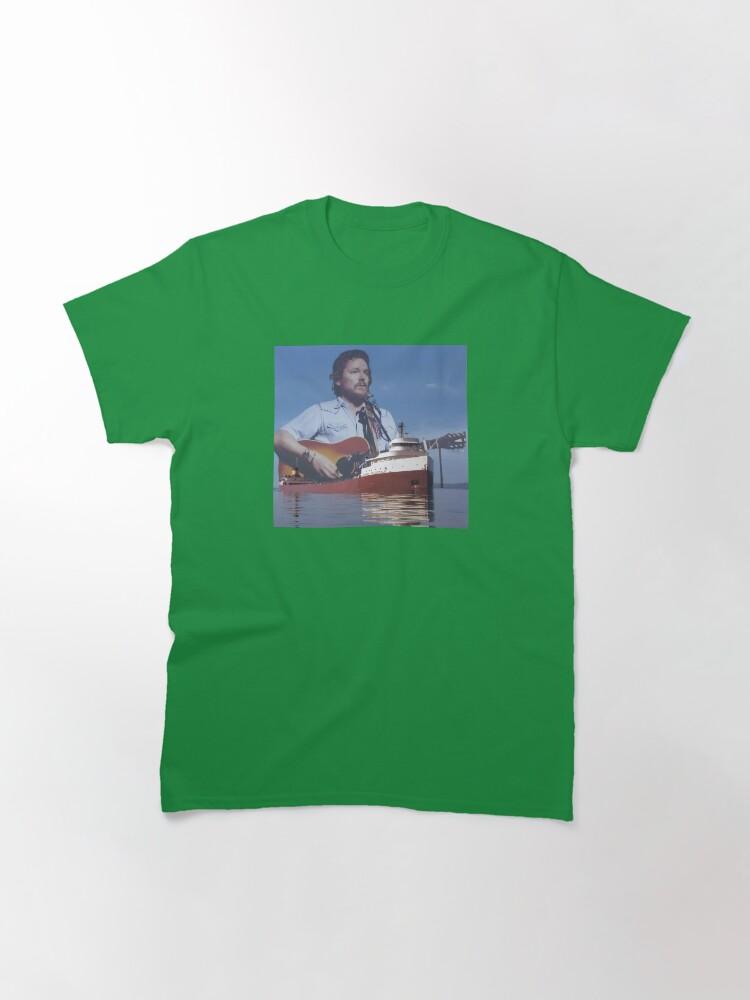 Gordon Lightfoot Gordon Lightfoot and Edmund Fitzgerald Classic T-Shirt