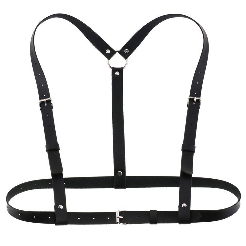 Women Sexy Garters faux Leather Women Body Bondage Cage Sculpting Harness Waist Belt Straps Suspenders Goth Harajuku Belt
