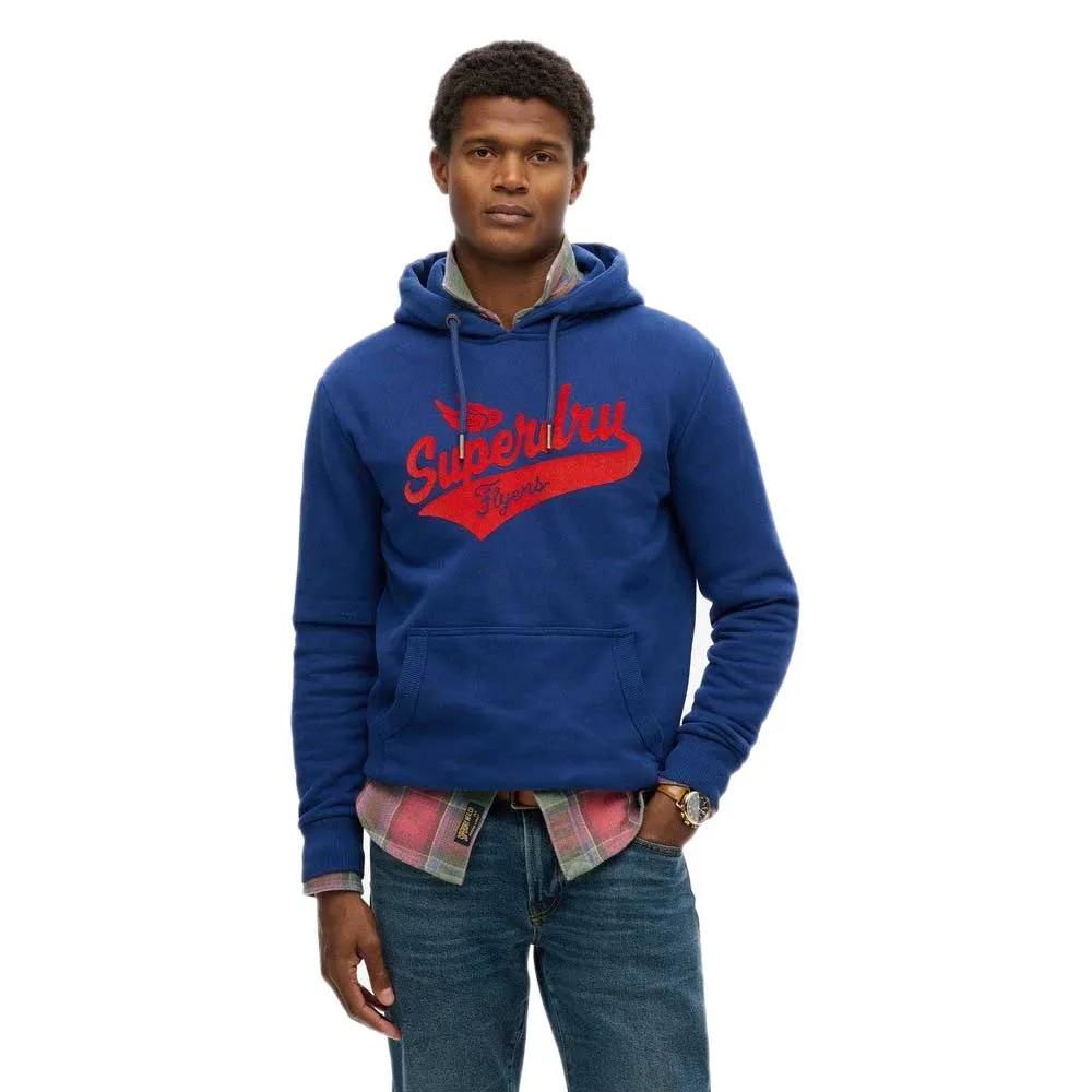 Superdry Толстовка с капюшоном Flyers Script EU XL