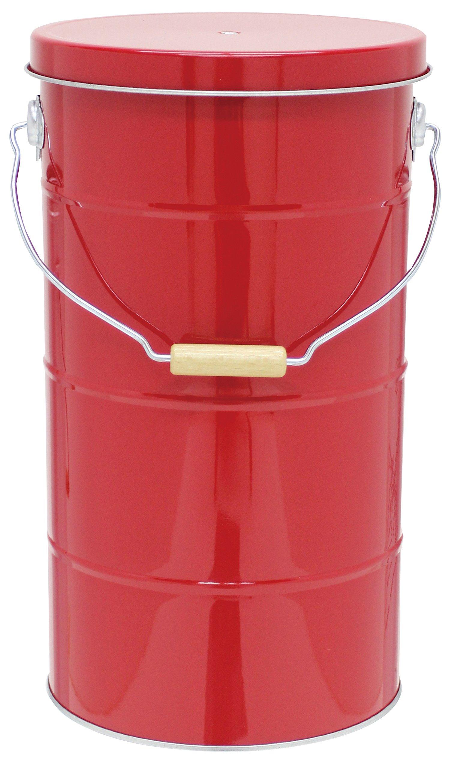 

OBAKETSU Watanabe Metal Industry Rice Stocker RS10R Красный Большой красный