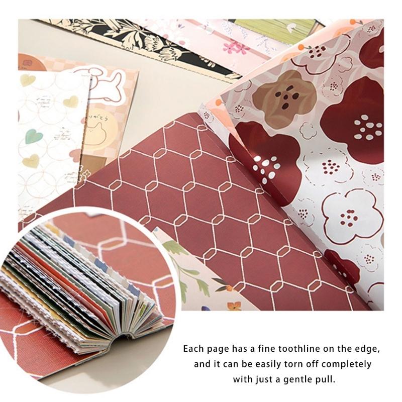 64 Sheets Antique Scrapbooking Background Paper Oil Painting Themed Craft Paper for Journal Embellishment Gift Packaging