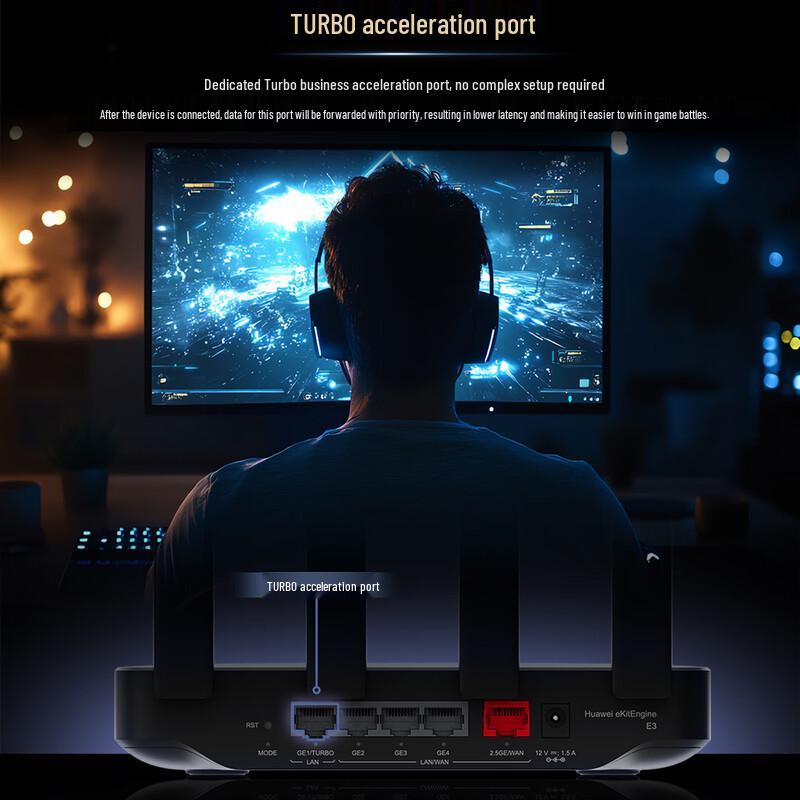 Huawei EKitEngine E3 Wi-Fi 7 Business Gigabit Router (CN Version)