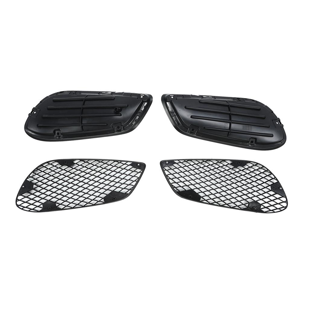 4Pcs Fog Light Plinth Cover 2128852723 Left and Right Fog Light Frame For Benz E?Class W212 AMG