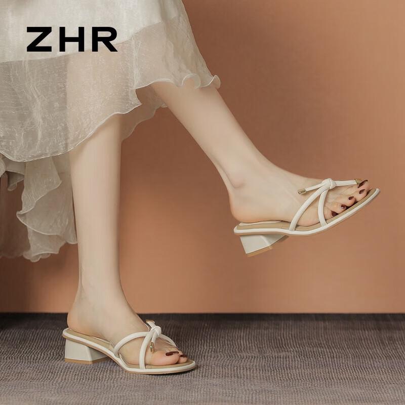ZHR Women s Summer Slip-on Platform Sandals EU 36