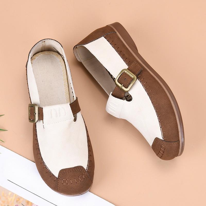 

New Cloth Shoes, Women s Single Shoes, Fashionable and Versatile Shoes, Women s Soft-soled Shoes, One-step Mom Shoes 41