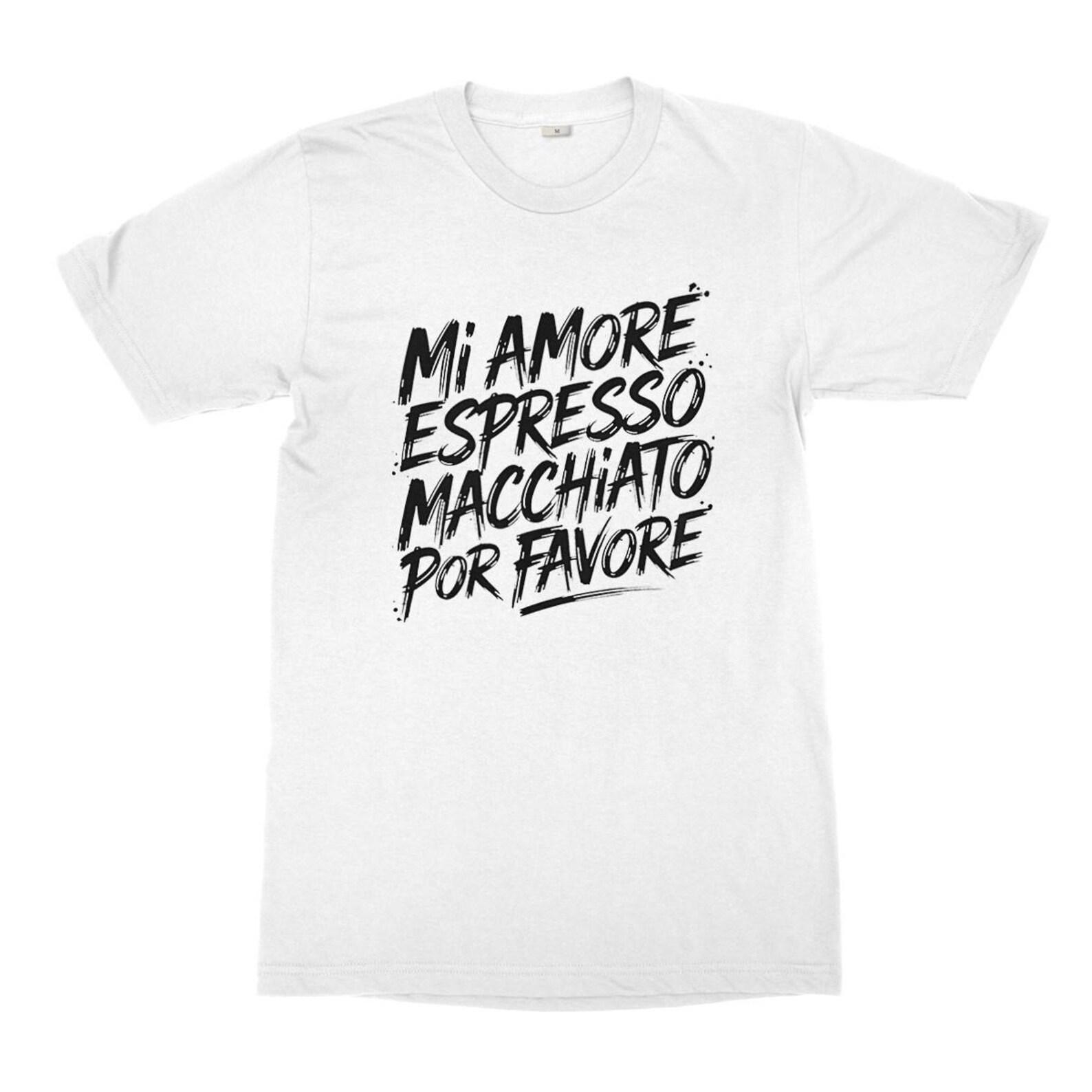 Tommy Cash Espresso Macchiato Por Favore T-Shirt, Men s Women s Kids Sizes (TMC-152007) XL