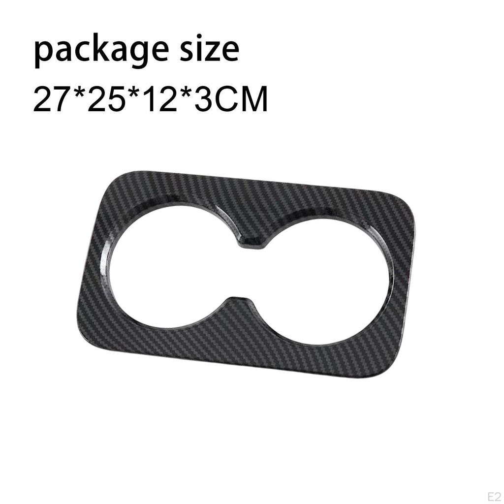 Cup Holder Cover Frame Car Styling Sticker Professional Accessories