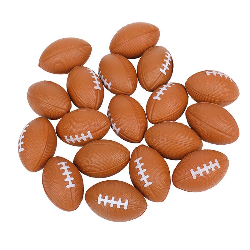 5/10/20Pcs Squeeze Ball Toys Sports Theme Kids Birthday Party Favors Goodie Pinata Filler Anti Stress Soccer Basketball Gifts