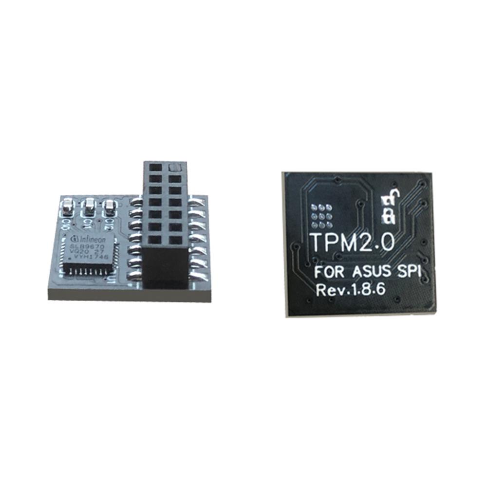 TPM 2.0 Verschlüsselungs-Sicherheitsmodul Remote-Karte 14 Pin SPI TPM2.0 Sicherheitsmodul für Motherboard