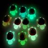 1/100 Pcs Cute Mini Luminous Turtle Ornaments Glowing In The Dark Miniatures Turtle Micro Landscape Kids Toys Home Decor Gift