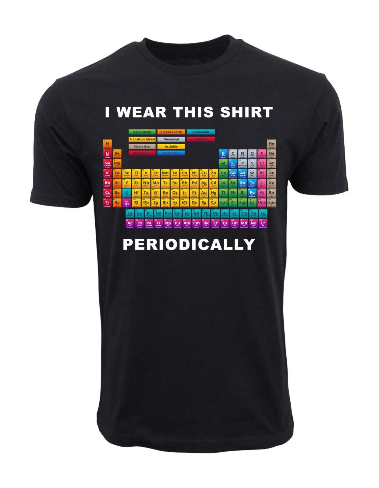 Unisex Adult Casual Graphic I WEAR THIS SHIRT PERIODICALLY HUMOR GR... M