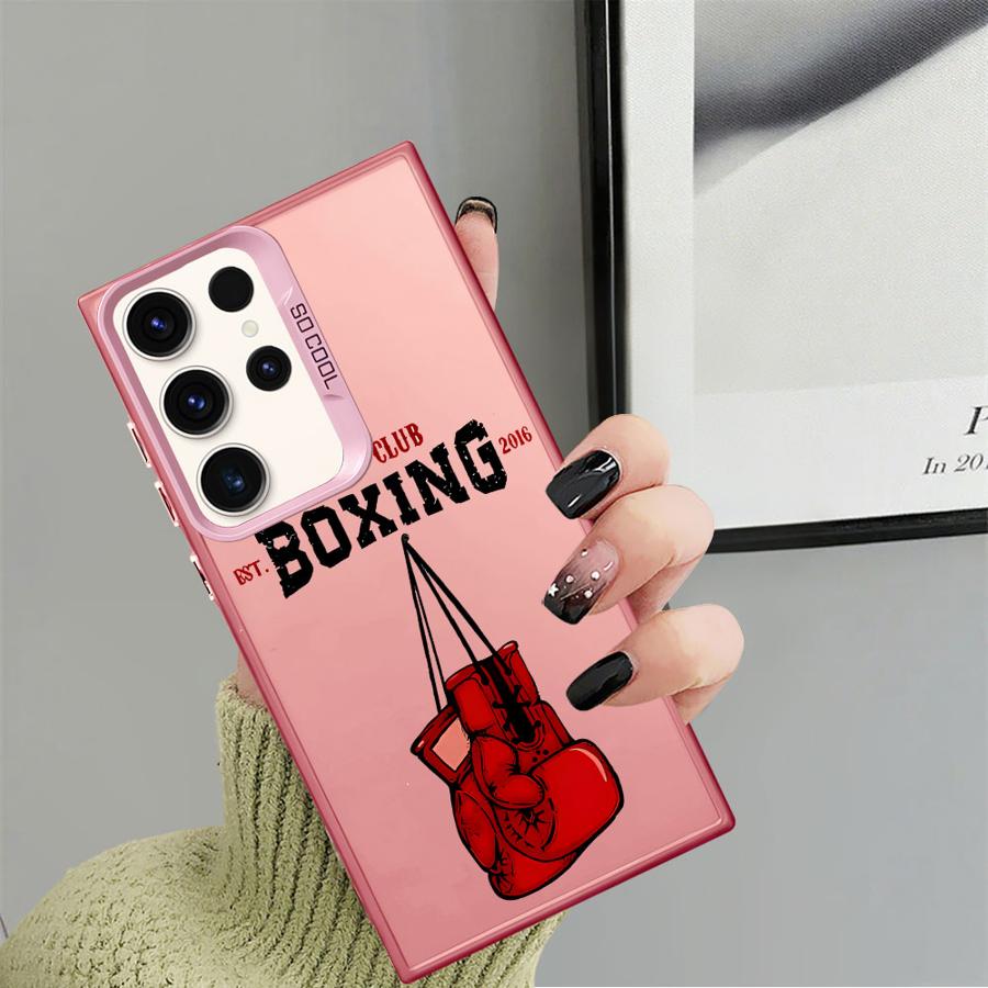

Cool Boxing Gloves Case for Samsung Galaxy S23 Note 20 Ultra S25Plus S20 FE S22 Ultra S21 S24Ultra S24 FE S25 Soft Cover Galaxy S22 5G