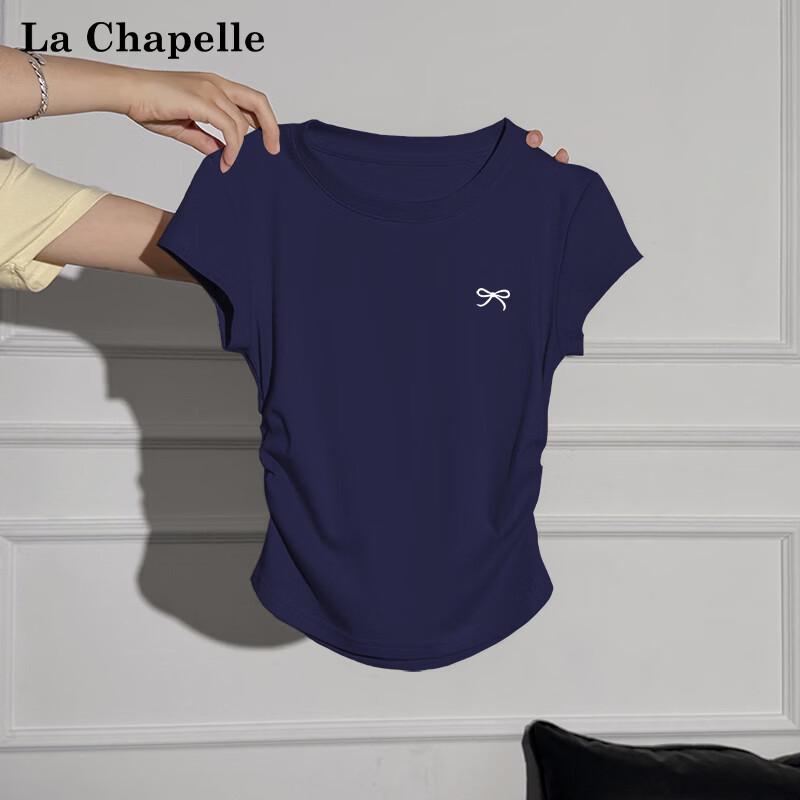 

La Chapelle 2026 Summer Women s Slim-Fit Cropped T-Shirt S