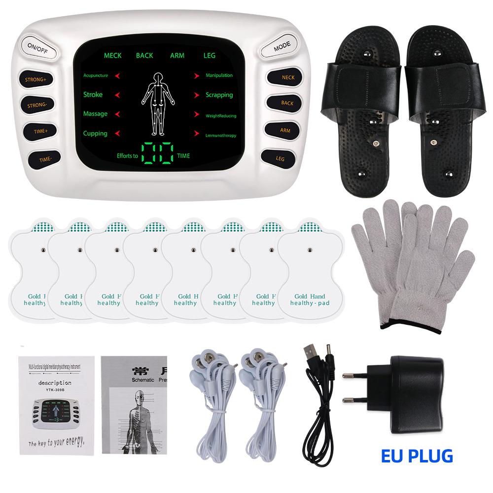 Electrostimulator Physiotherapy TENS Machines Eletric Compex Muscle Stimulator EMS Pulse Acupuncture Best Massager For Body Pads