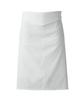 Seven Uniform QT7374-0 Waist Apron, White, Free Size