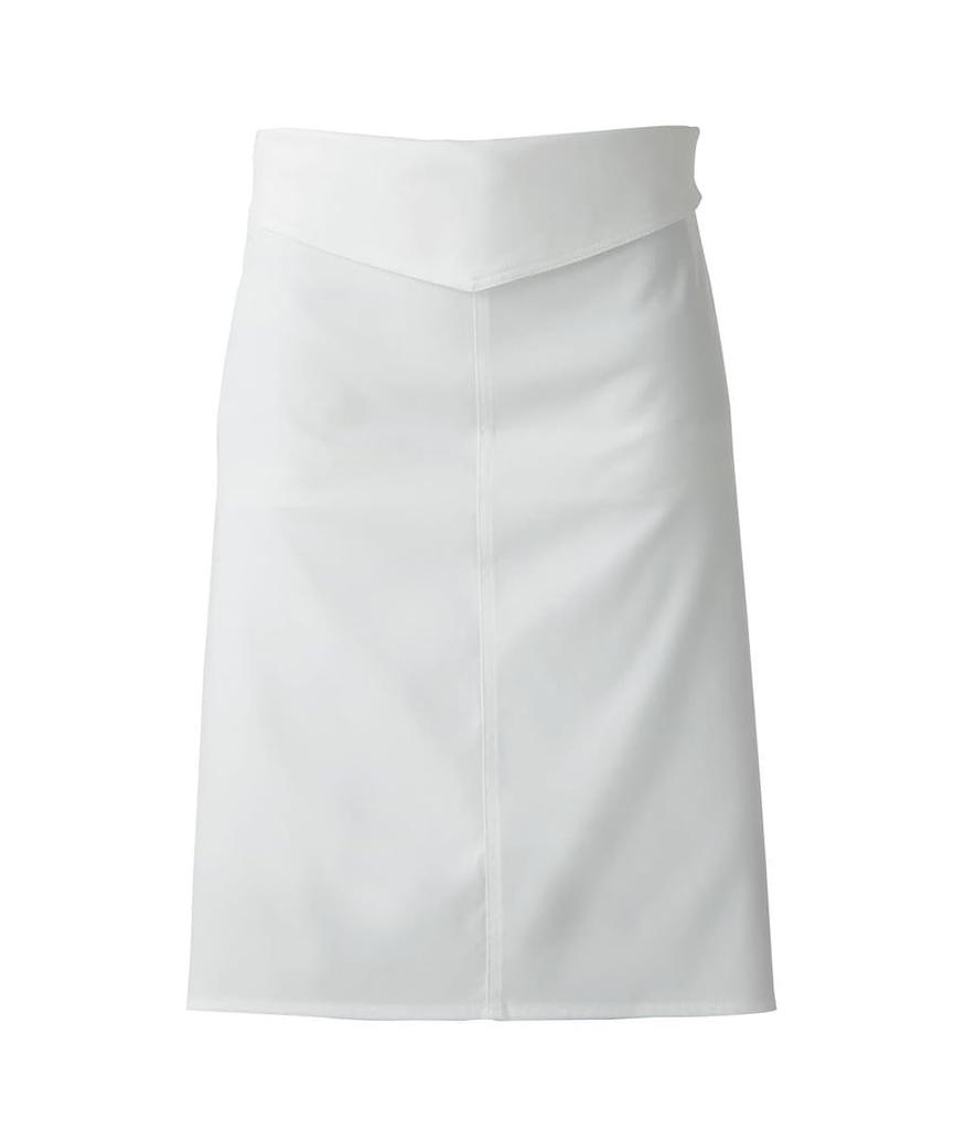 Seven Uniform QT7374-0 Waist Apron, White, Free Size