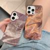 Fashion Oil Painting Marble Texture TPU Case For iPhone 16 15 13 14 12 11 Pro Max 16 Plus Shockproof Silicone Phone Cover
