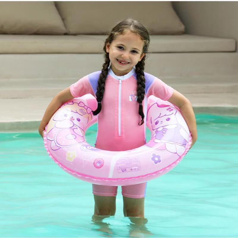 Kids Cartoon Inflatable Swim Ring
