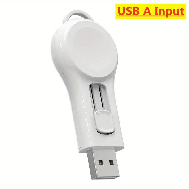 Magnetic Wireless Watch Charger For Apple Watch Series IWatch Ultra 8 7 6 5 4 3 2 Portable Type C USB Fast Charging Station Dock