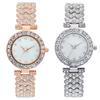 Korean Version Of Women'S Gypsy Star 12 Diamond Watch Douyin Explosion Diamond W Bracelet Simple Casual Watch