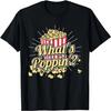 What's Poppin Popcorn Liefhebber Bioscoop Film Snack T-shirt