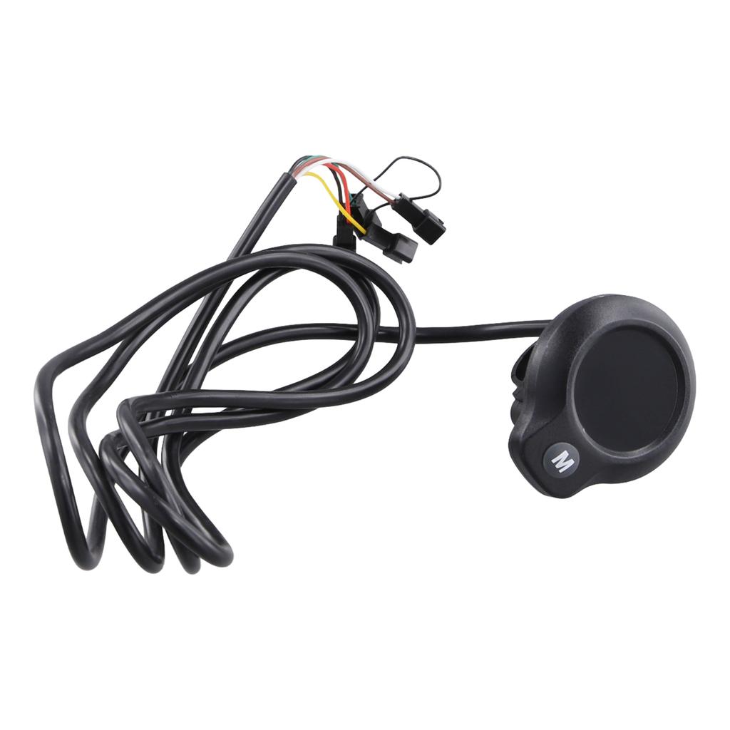 BAAU 24V 36V 48V 60V 72V Electric Scooter Ebike LED Display Speed Meter Dashboard Instrument Bicycle Accessories 6pin