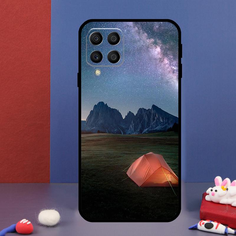 Camping Nature Mountain For Samsung Galaxy M31 M51 M33 M13 M23 M53 M15 M55 M14 M34 M54 M20 M30s M32 M52 Phone Case