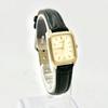 Used [New Battery] SEIKO Ladies Watch Rectangular Gold 1N01-0LR0 910030 New Belt