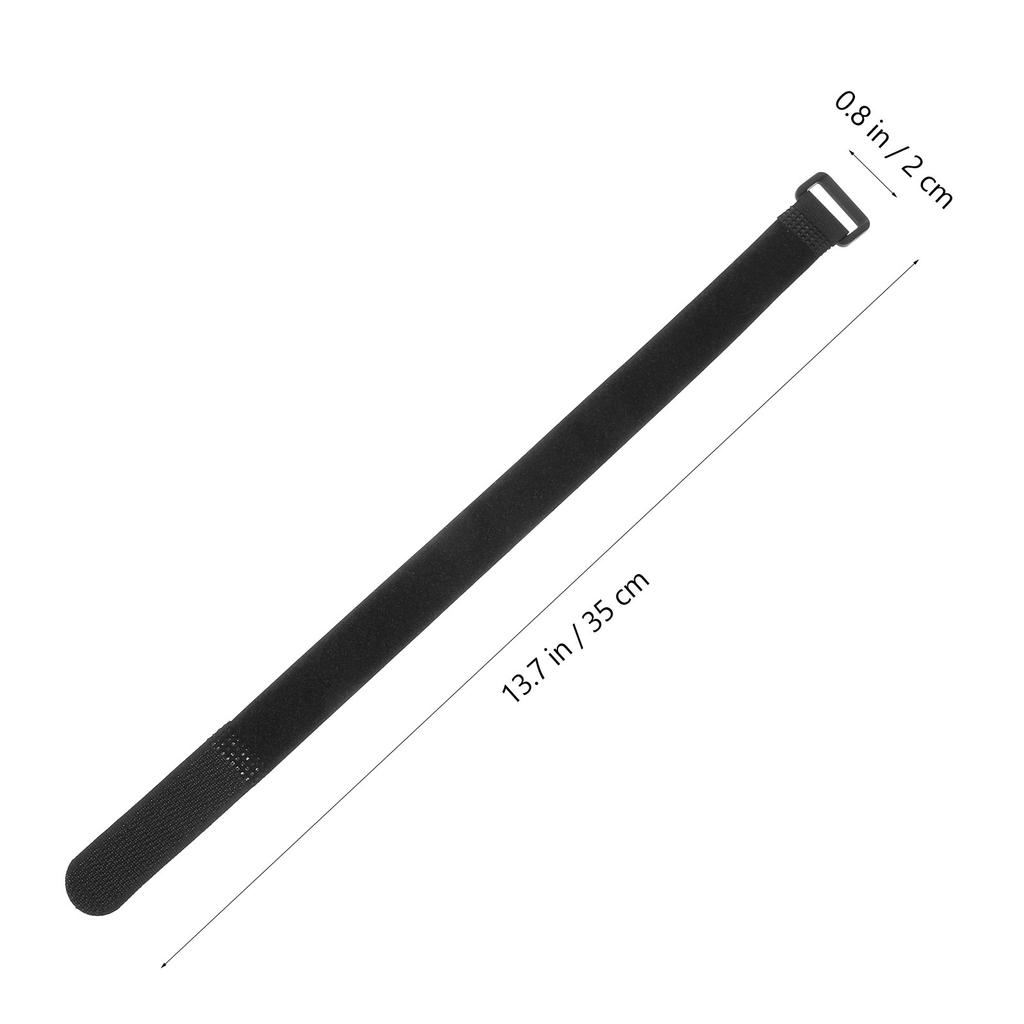 25Pcs Nylon Hook and Loop Straps Adjustable Reusable Multipurpose Cargo Fixing Straps Yoga Mat Carrying Band Outdoor Sports