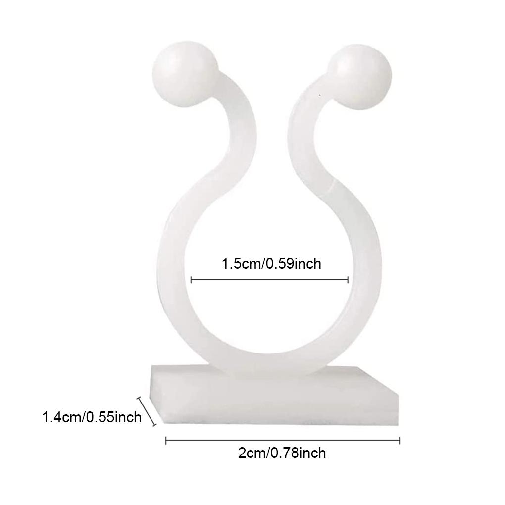 Plants Fixture Wall Climbing Fastener Wall-mounting Vine Supporting Hooks Fixing Gardening Clips Accessories Courtyard