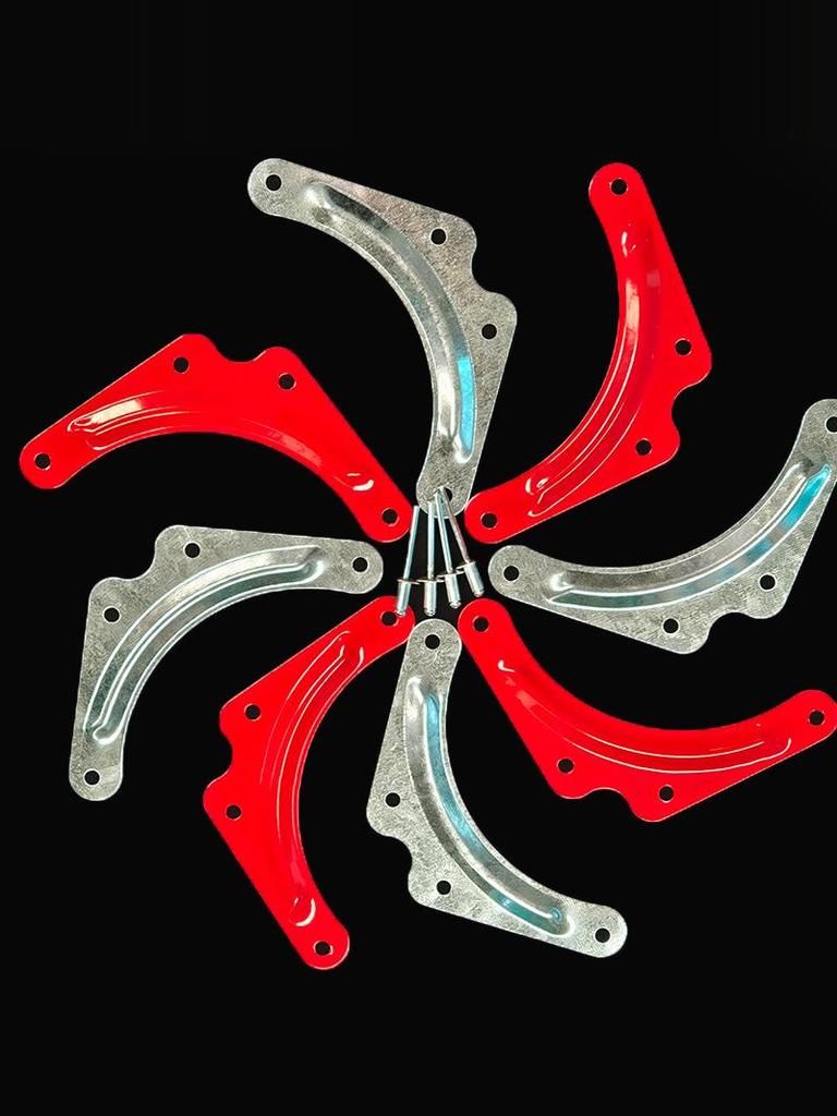 Aluminum Telescopic A-Frame Ladder Accessories: Right Angle Fixator & Triangular Reinforcement Bracket