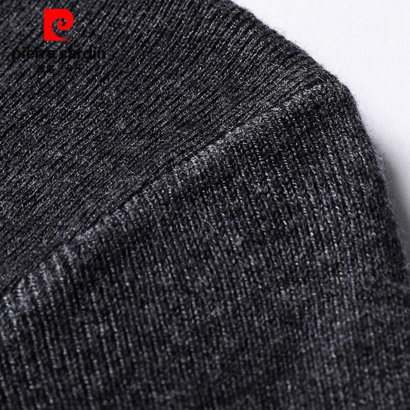 Pánský pletený svetr Pierre Cardin s falešným rolákem a krátkým rukávem ze směsi vlny