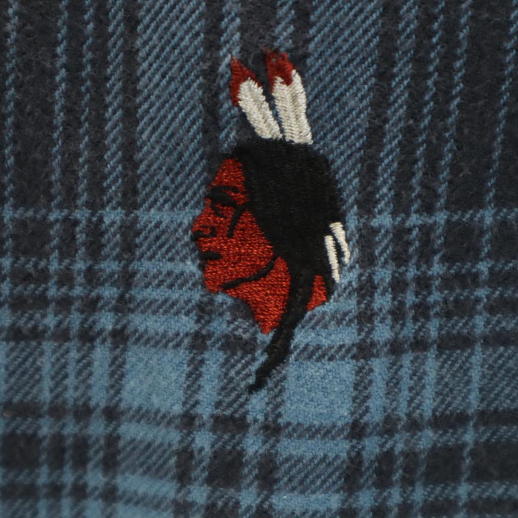 NEIGHBORHOOD Made in Japan 111ARNH-SHM03 Check Pattern Long sleeve Cotton shirt Men's Used