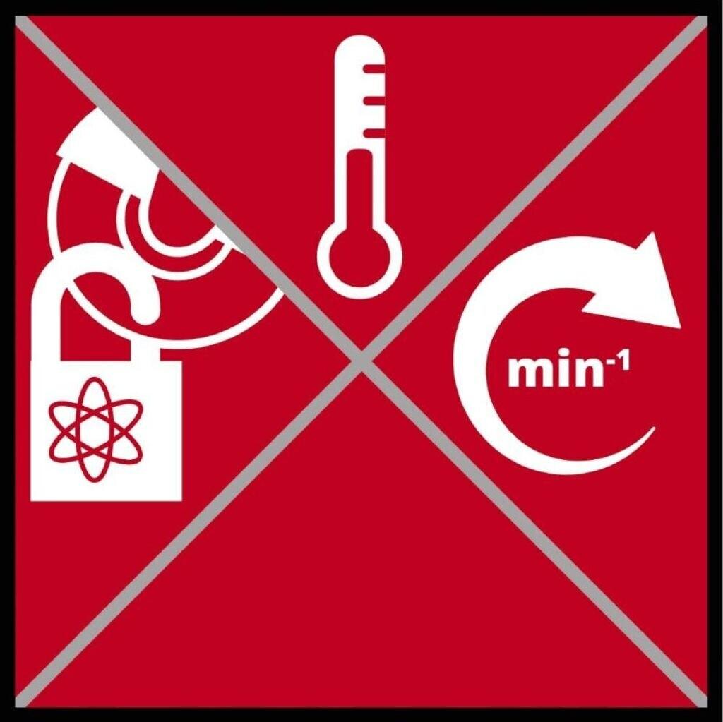 Угловая шлифовальная машина, аккумуляторная угловая шлифовальная машина Einhell TE-AG 18/115 Li Kit (4431119)