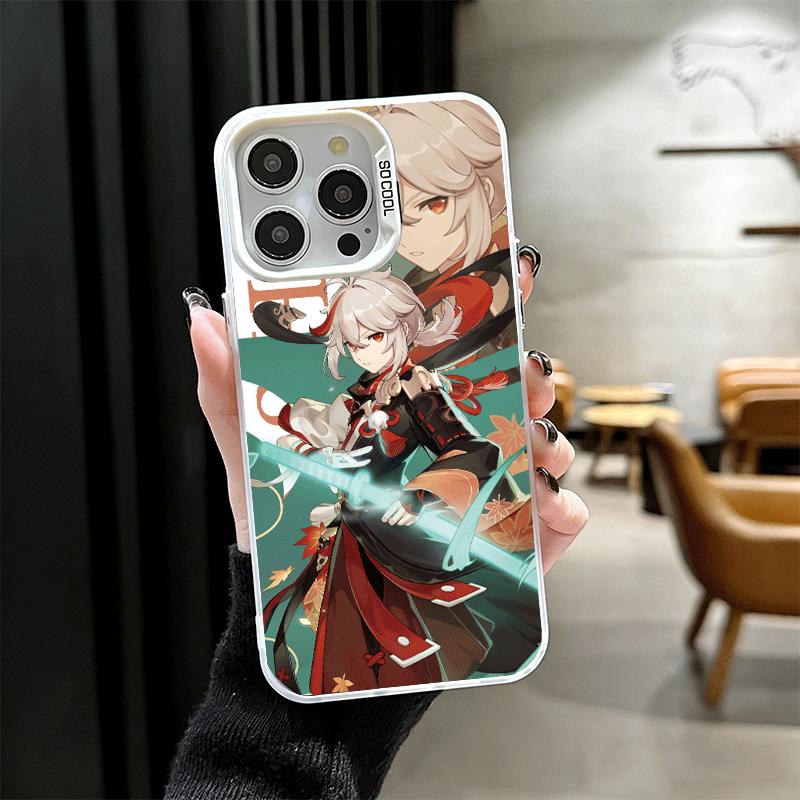 Genshin Impact Anime Soft Phone Case for iPhone 15 16 17 Pro Max 17Air 16E 14 Plus 13 12 Mini Shockproof Cover Back Shell