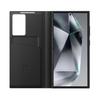 Transparent Wallet-style Phone Case for the Galaxy S23 Ultra (black)