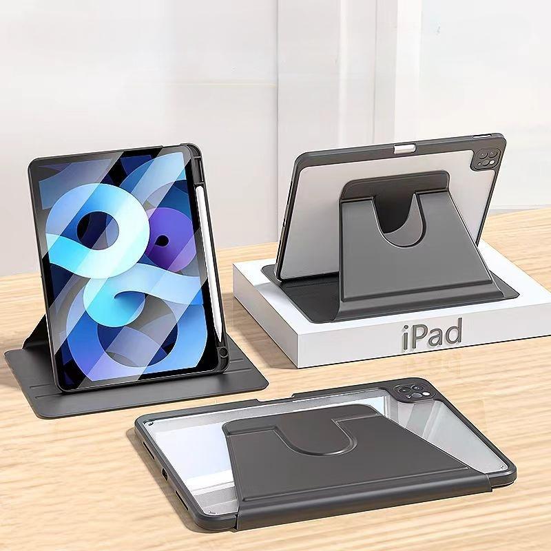 360 Rotation Stand Case for New IPad A16 Air Pro 13 12.9 11 10 9 8 7 6 5 4 3 2 Th Air M3 M2 Mini 7 6 5 4 Shockproof Tablet Cover