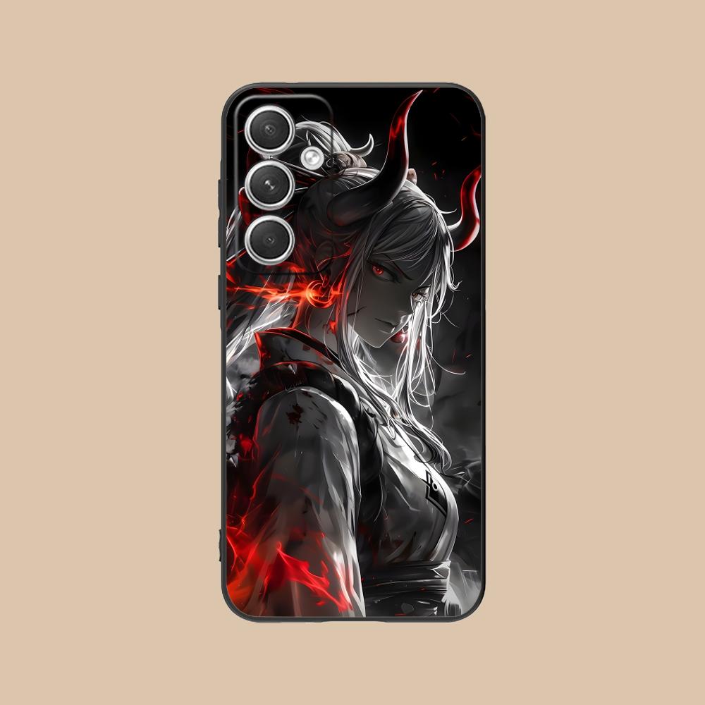 Pirate Yamato Mobile Phone Case for Samsung Galaxy S24 S23 S22 S21 S20 S10 S9 Plus FE Ultra Lite Black Smartphone Cover