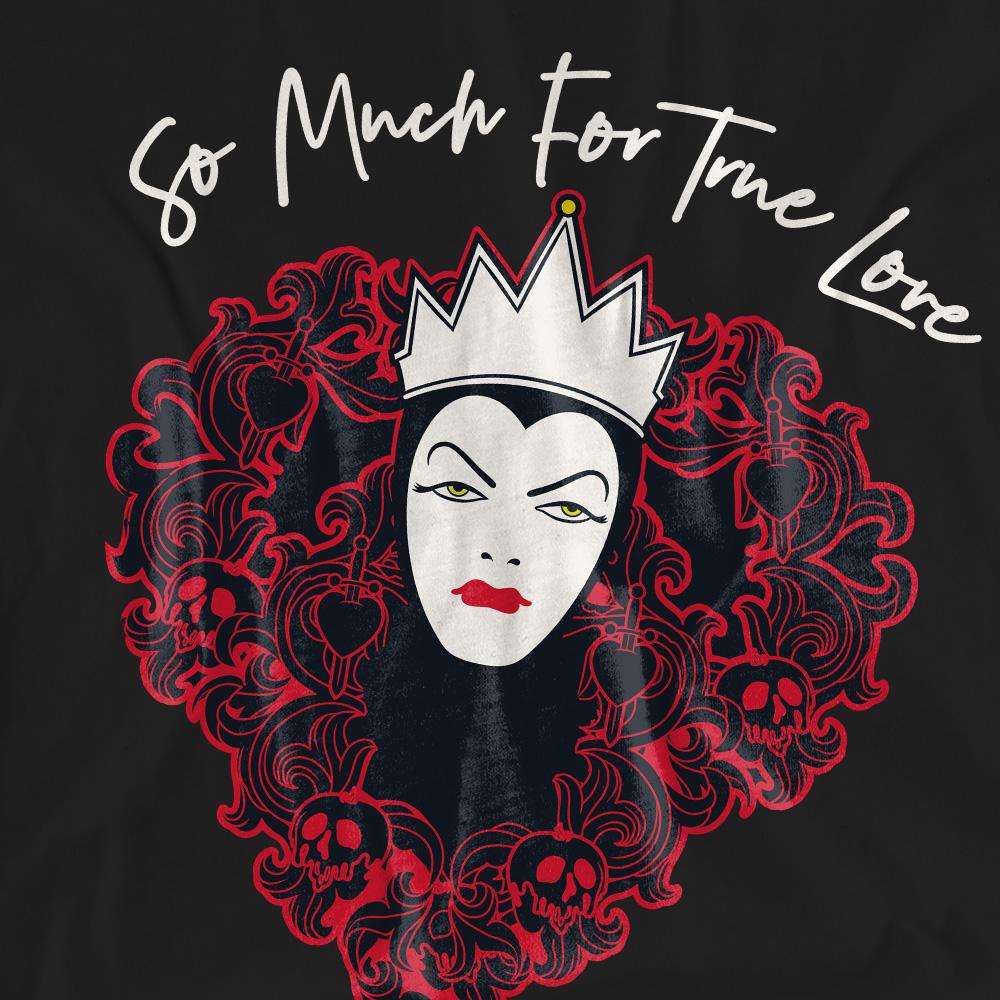 Disney Villains Unisex Adult True Love Evil Queen Valentine`s Day T-Shirt