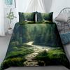 Mountain Lake Duvet Cover Set UK Single Double Queen US Twin Full King Size Pkm Bed Linen Set