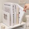 Divide Design Desktop Bookshelf hollow Bear Book Organizer Cartoon Storage Rack  Home Organizer