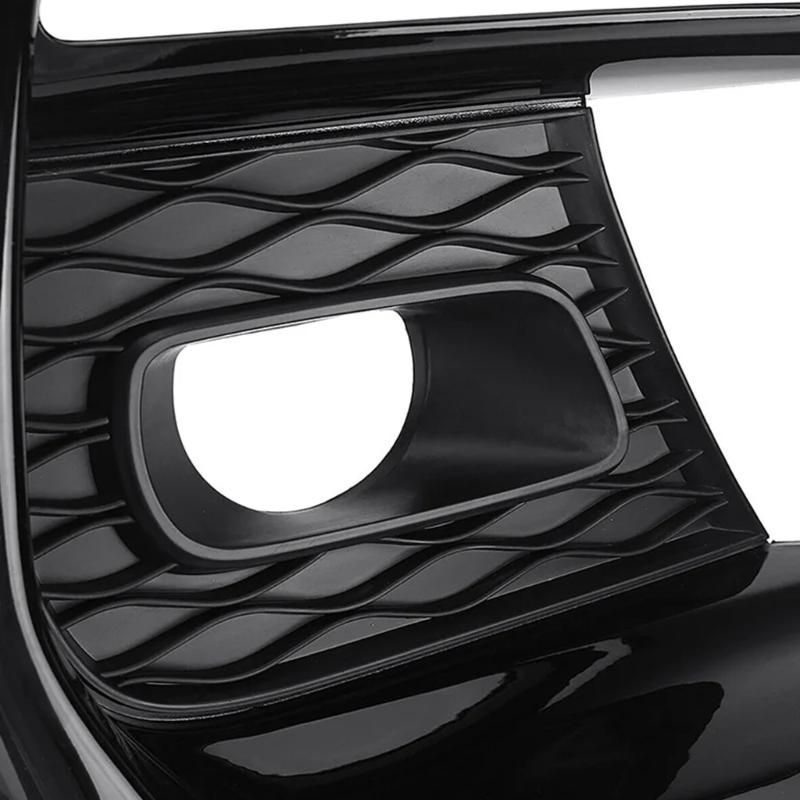 1 Pair Fog Light Cover Grille Bezels for Q50 Sport 2018-2020 62256-6HJ0A 62257-6HJ0A Replacement Auto Accessory