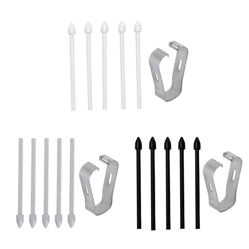 5Pieces Tablets Pen Tip Replacement Includes Nibs & Holder Smooth Writing For Tablets S6 T860 T865/S6 Series