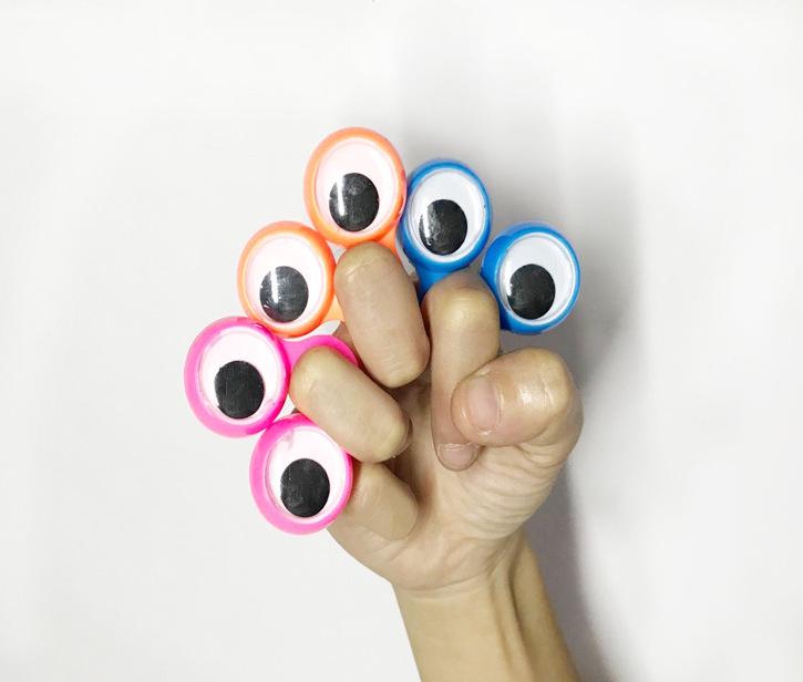 Children's Novel Eye Ring Toy - Creative Finger Activity & Festival Prop
