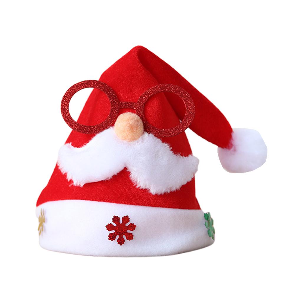 Parent Children Christmas Hat Unisex Adult Kids Santa Hat Xmas Holiday Hat for Festive Party New Year Gift for Kids