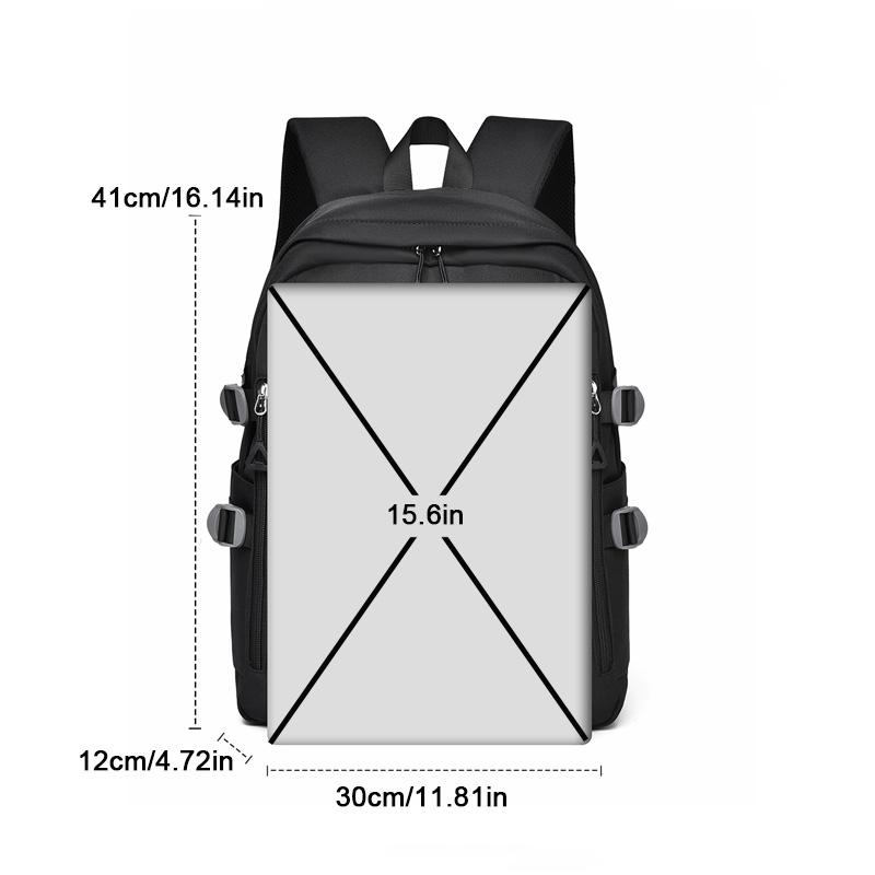 New Student Backpack With Large Capacity, Simple And Durable Oxford Cloth Backpack, Lightweight And Women's Casual Backpack